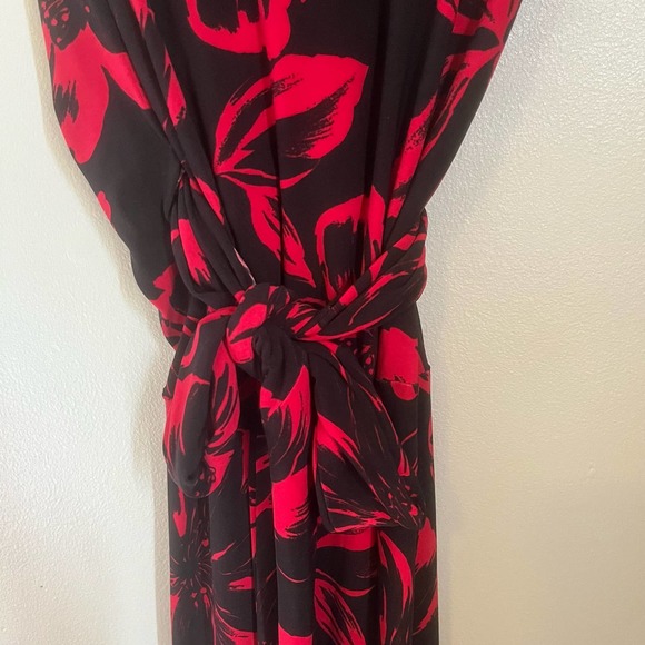 Small Norma Kamali Sleevless Floral Dress - Picture 3 of 6